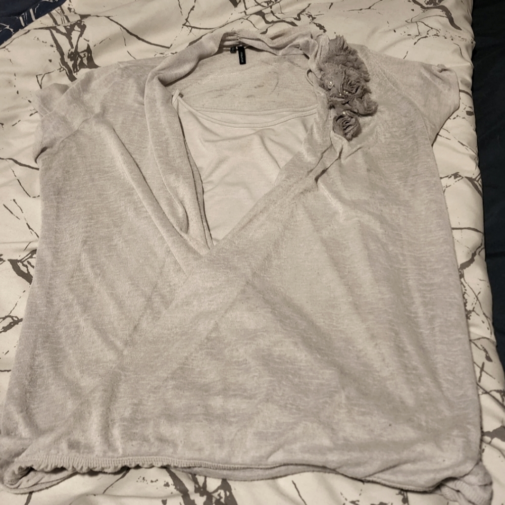Grey Professional Maurices Top